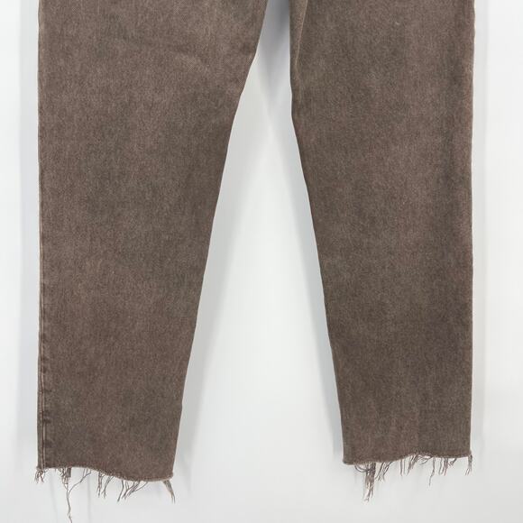RE/DONE | 70's Stovepipe Jeans Washed Chocolate Brown Denim 25 - Picture 13 of 16